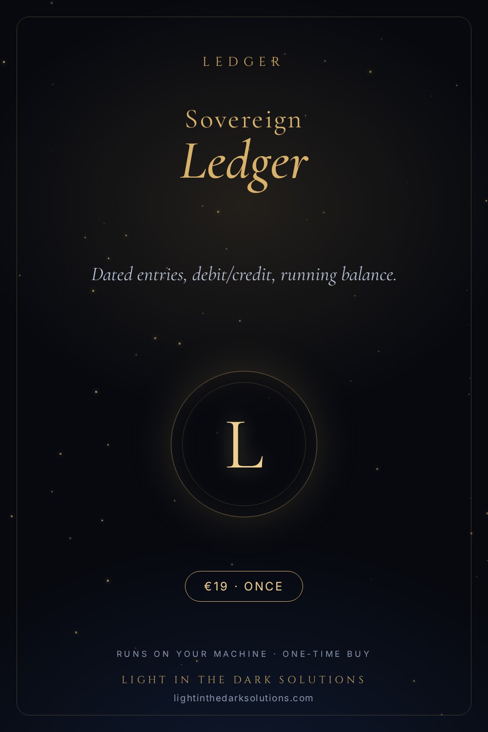 Sovereign Ledger