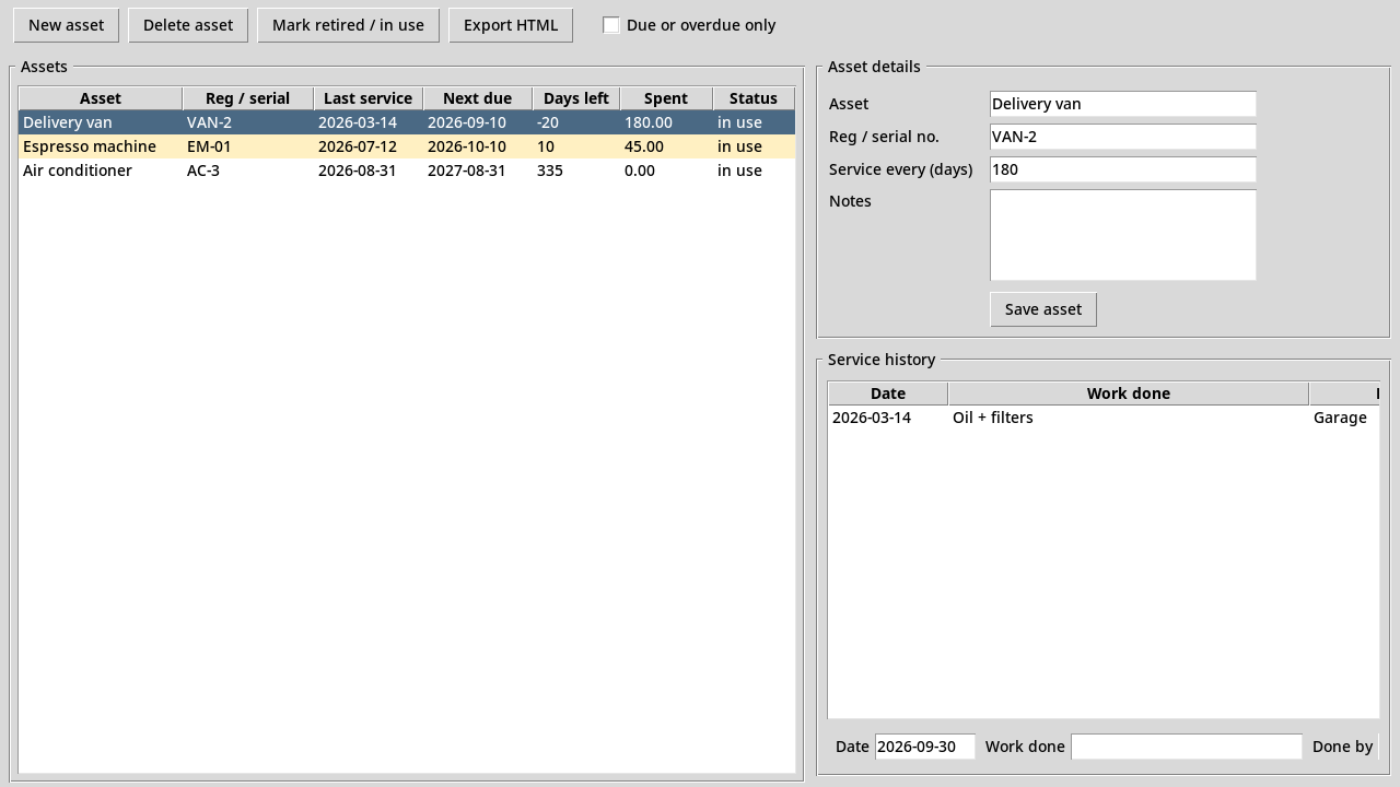 Sovereign Chain screenshot